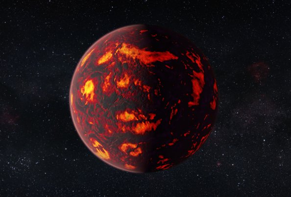 Space Universe Planet Exoplanet Burning Stars