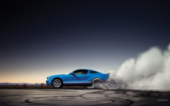 Ford Shelby Burnout