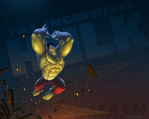 Hulk Artwork 5k