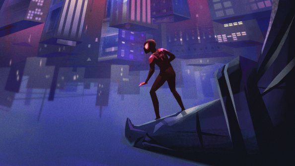 SpiderMan Into The Spider Verse Artworks
