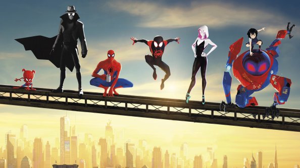 SpiderMan Into The Spider Verse Movie Poster