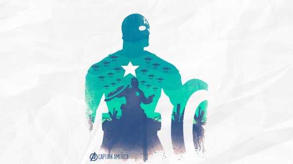 The Avengers Captain America Art
