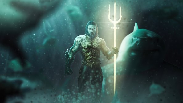 Aquaman Underwater 4k