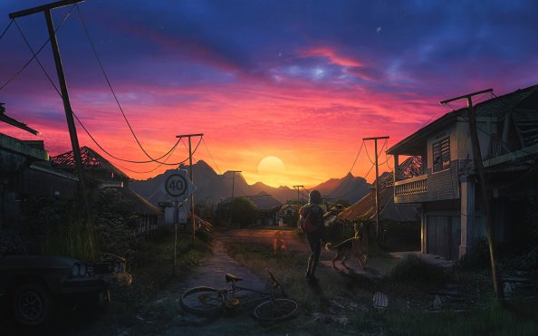 Apocalyptic Sky Artwork 4k