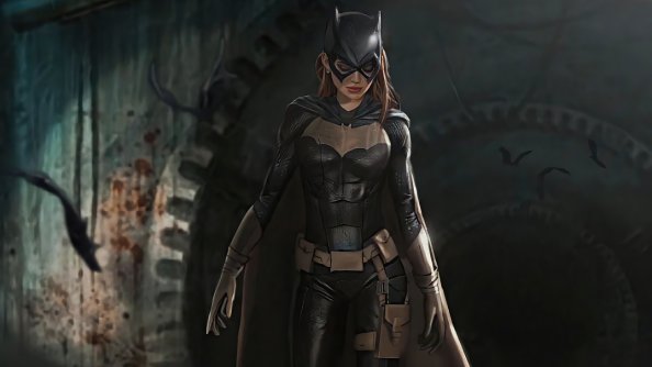 Sadie Sink Concept Art As Barbara Gordon