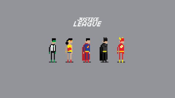 Justice League 8 Bit