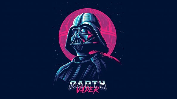 Darth Vader Minimalist Art