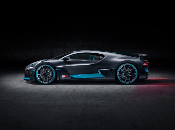 2018 Bugatti Divo Side View