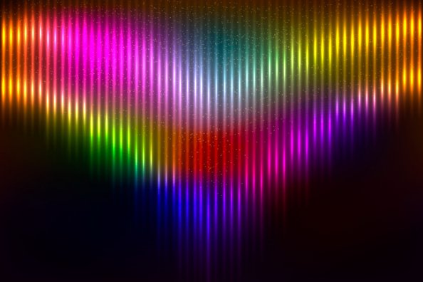 Artistic Colors Rainbow Background 4k