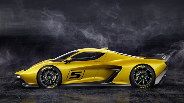Fittipaldi EF7 Vision Gran Turismo Limited Edition Side View