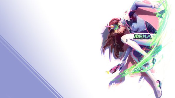Dva Overwatch Digital Art Sktech