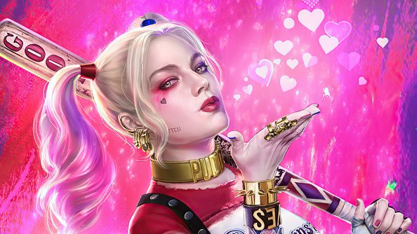4k Harley Quinn Art