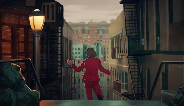 Joker Famous Stairs