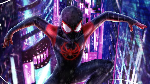 2020 Spider Man Miles 4k Art