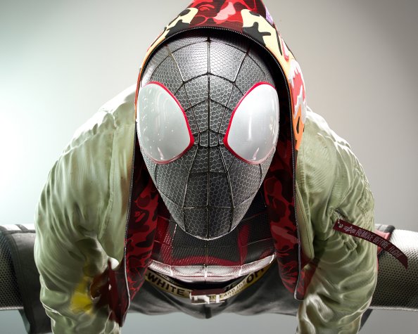 Miles Morales Spider Man Art 4k