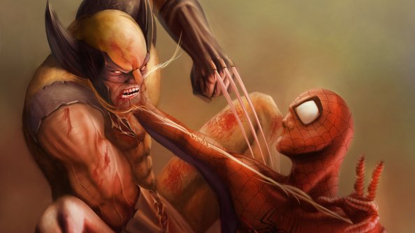 Wolverine And Spiderman
