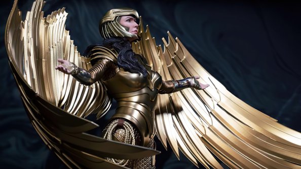 Wonder Woman 1984 Yellow Armor Suit