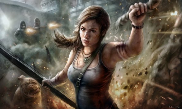 Lara Croft Tomb Raider Fanart 5k