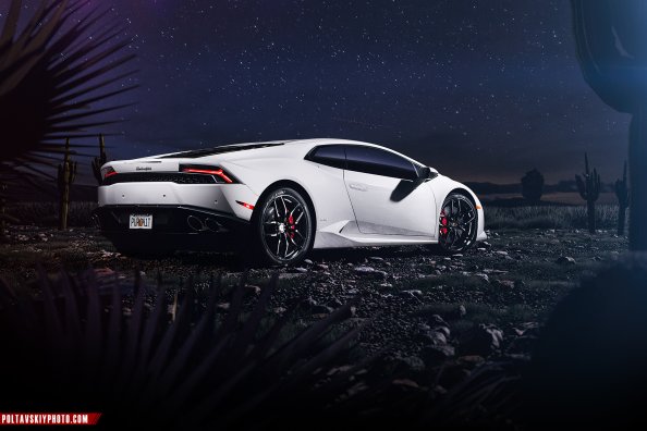 Lamborghini Huracan CGI Rear