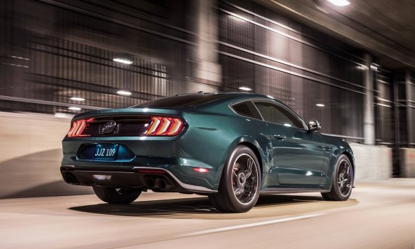 2019 Ford Mustang Bullitt Rear 4k
