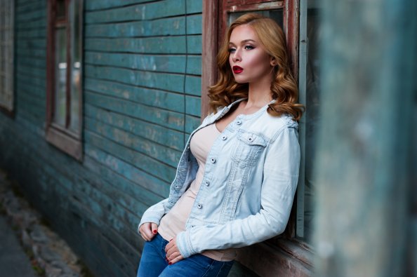 Girl Red Hair 5k
