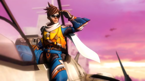 Tracer Overwatch Artwork