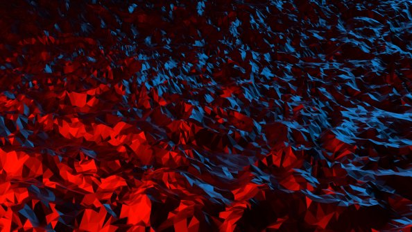 3d Abstract Traingle Low Poly