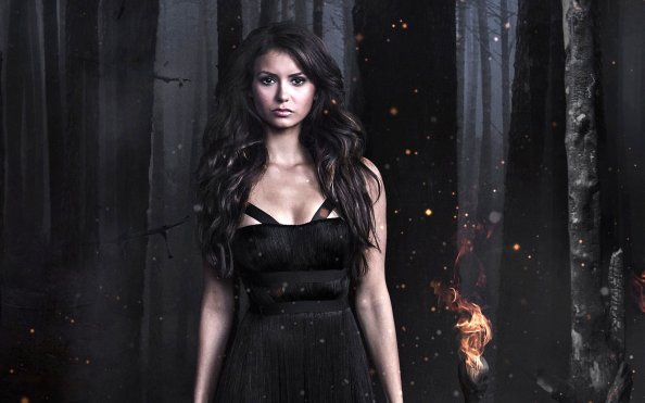 Nina Dobrev In Vampire Diaries