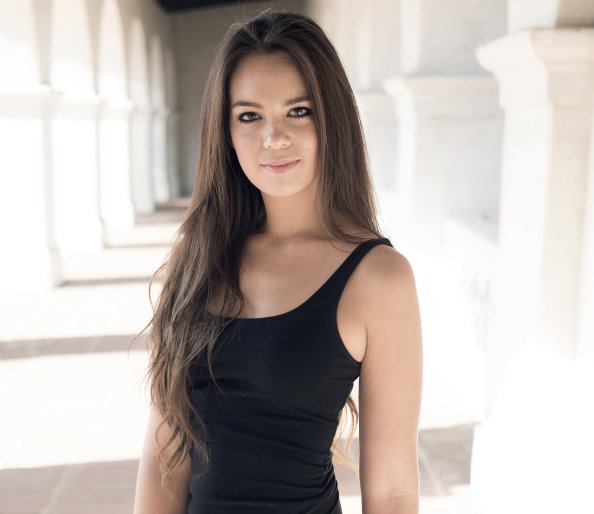 Black Dress Beautiful Model