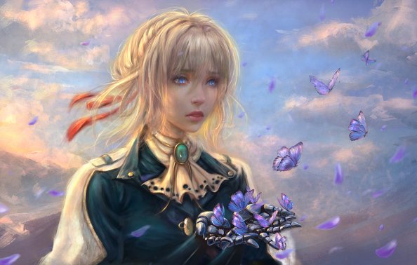 Violet Evergarden Anime Girl