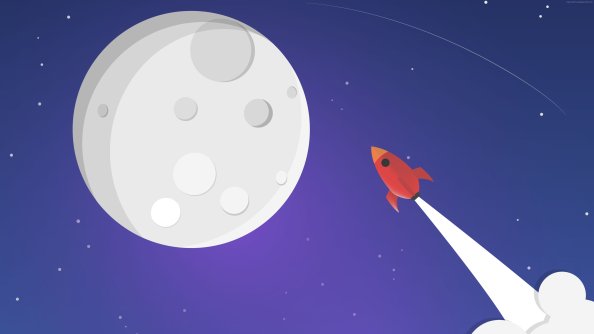 Moon Rocket Minimalism