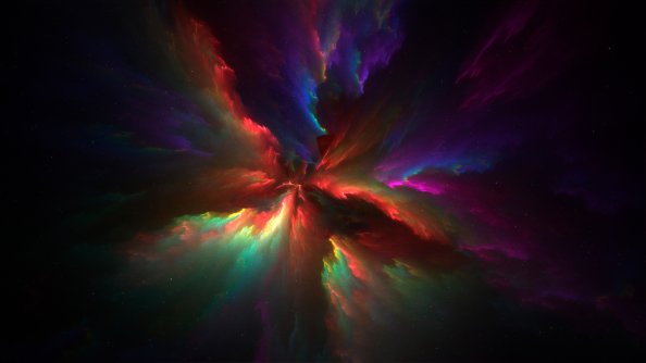The Colors Of Universe Abstract 4k