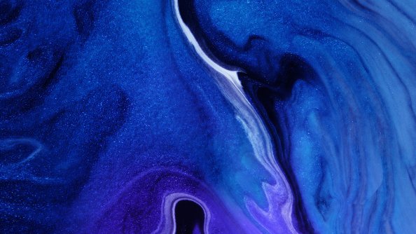 Dark Blue Color Burst 4k