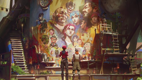 Arcane Vi Jinx League Of Legends