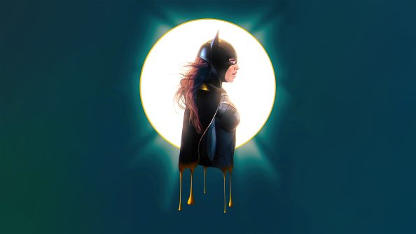 The Batgirl Symbol Minimal 5k