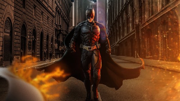 Batman Walking 4k