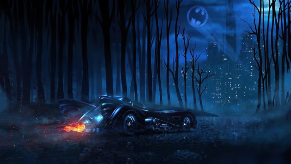 Tim Burton Batmobile