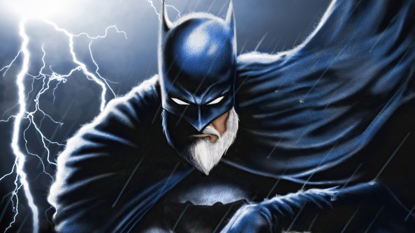 Old Batman 4k