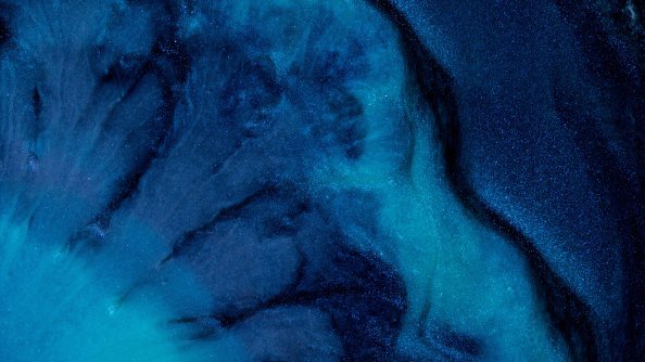 Blue Color Burst 4k