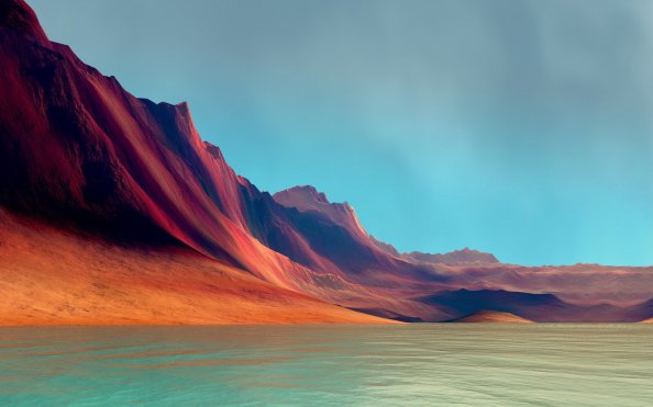 Beautiful Mountain Lake