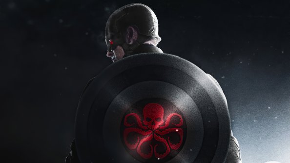 Captain America 4k Hydra