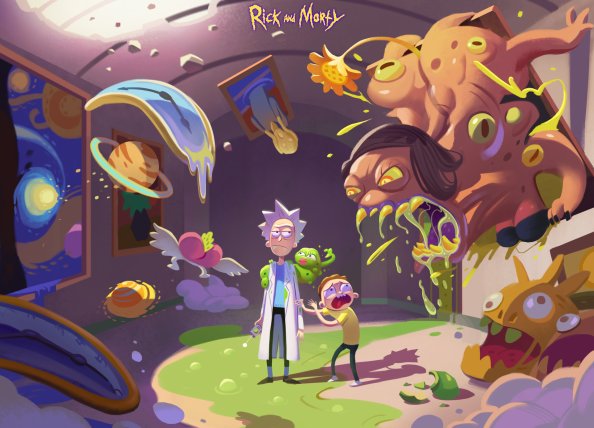 Rick And Morty Hd Art