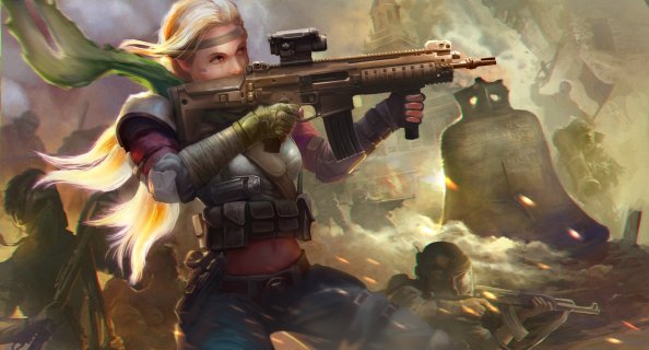 Woman Warrior With Gun Homefront The Revolution Video Game 5k