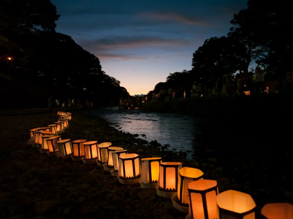 Japan Light Lantern 4k