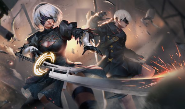 Nier Automata 2b And 9s