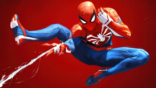 Spider Man Web Shooter 4k