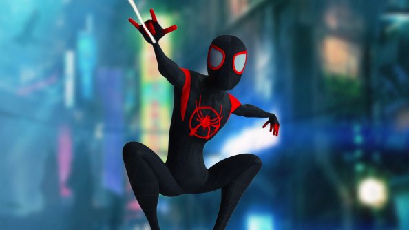 Spider Man Miles Coming 4k
