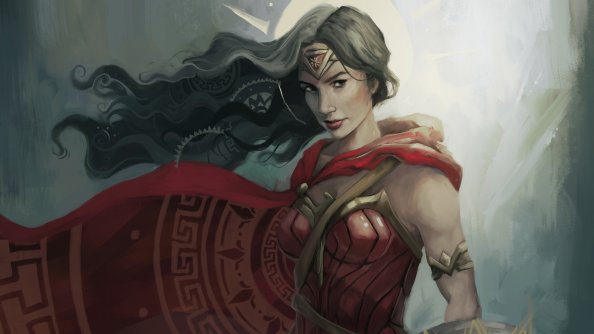 4k Wonder Woman New Artwork