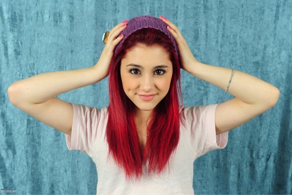 Ariana Grande Red Hairs
