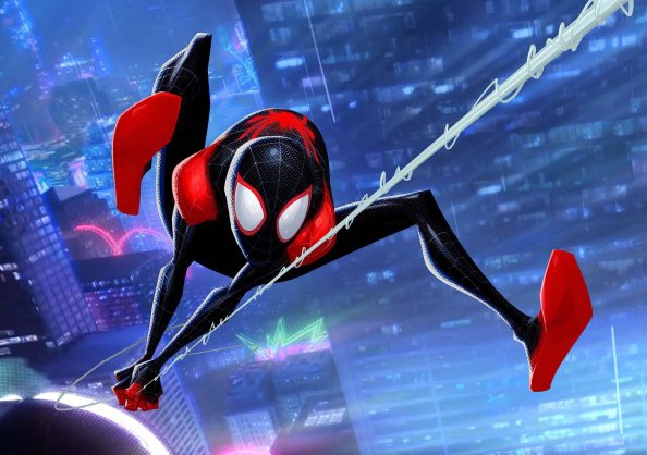 Miles Morales SpiderMan Into The Spider Verse